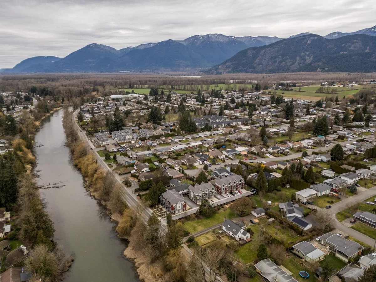 Aerial View of 6 46339 Hope River Road, Chilliwack, BC