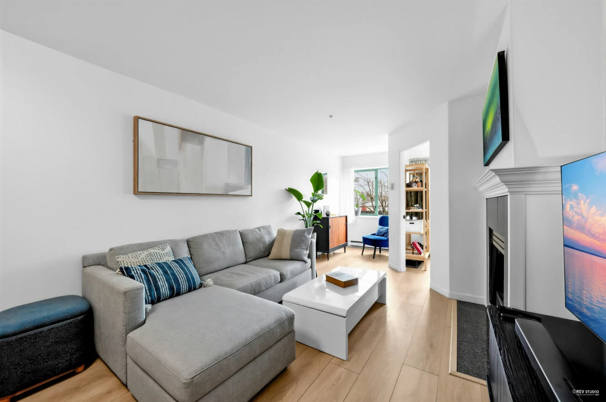 Exterior Rear Photo of 107 189 E 16th Avenue, Vancouver, BC