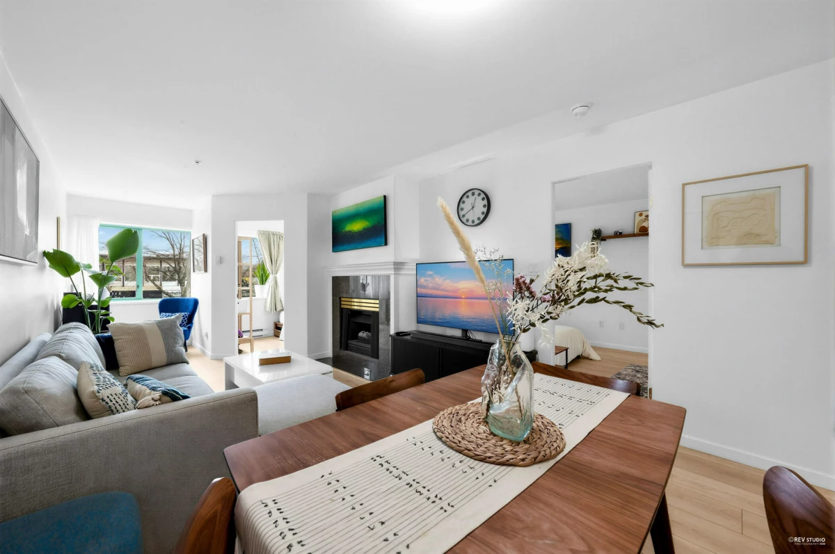 Living Room Photo of 107 189 E 16th Avenue, Vancouver, BC
