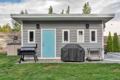 Aerial View of 24846 56 Avenue, Langley, BC