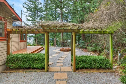 Exterior Rear Photo of 1309 Oceanview Road, Bowen Island, BC