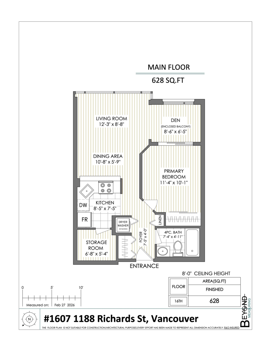 Garage Interior Photo of 1607 1188 Richards Street, Vancouver, BC