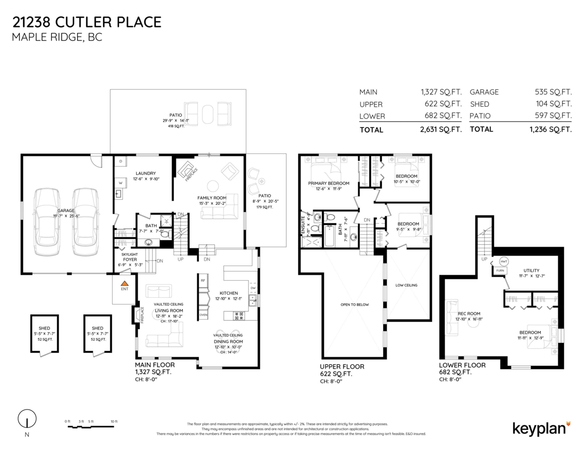 Playground / Recreational Area Near 21238 Cutler Place, Maple Ridge, BC