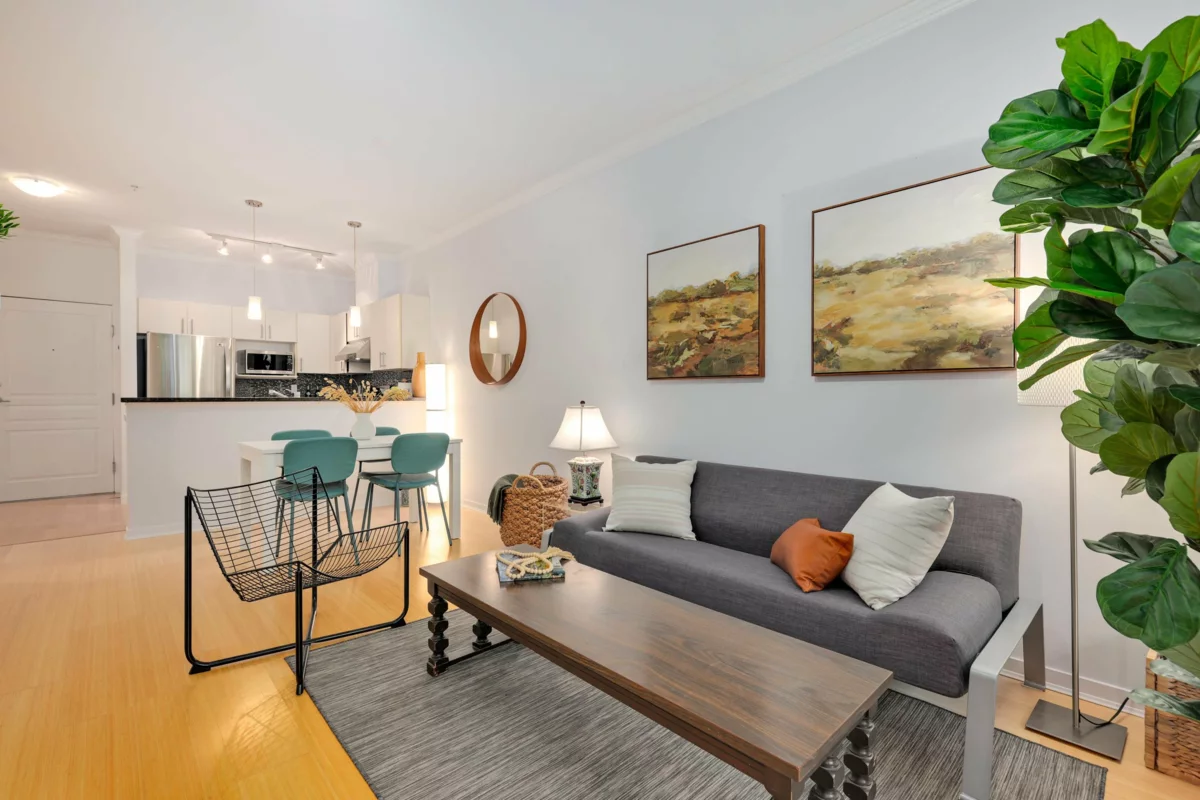 Dining Area Photo of 304 1388 Nelson Street, Vancouver, BC