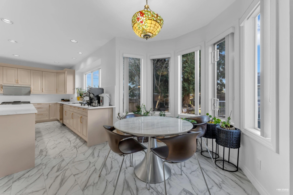 Dining Area Photo of 6835 Heather Street, Vancouver, BC