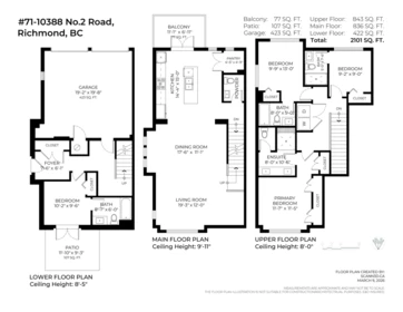 Playground / Recreational Area Near 71 10388 No. 2 Road, Richmond, BC