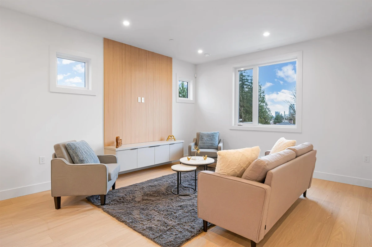 Family Room Photo of 3 4855 Venables Street, Burnaby, BC