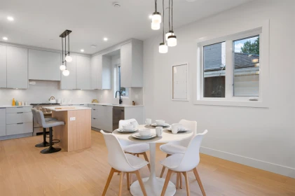 Kitchen Island Photo of 3 4855 Venables Street, Burnaby, BC