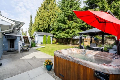 Aerial View of 7626 116a Street, Delta, BC