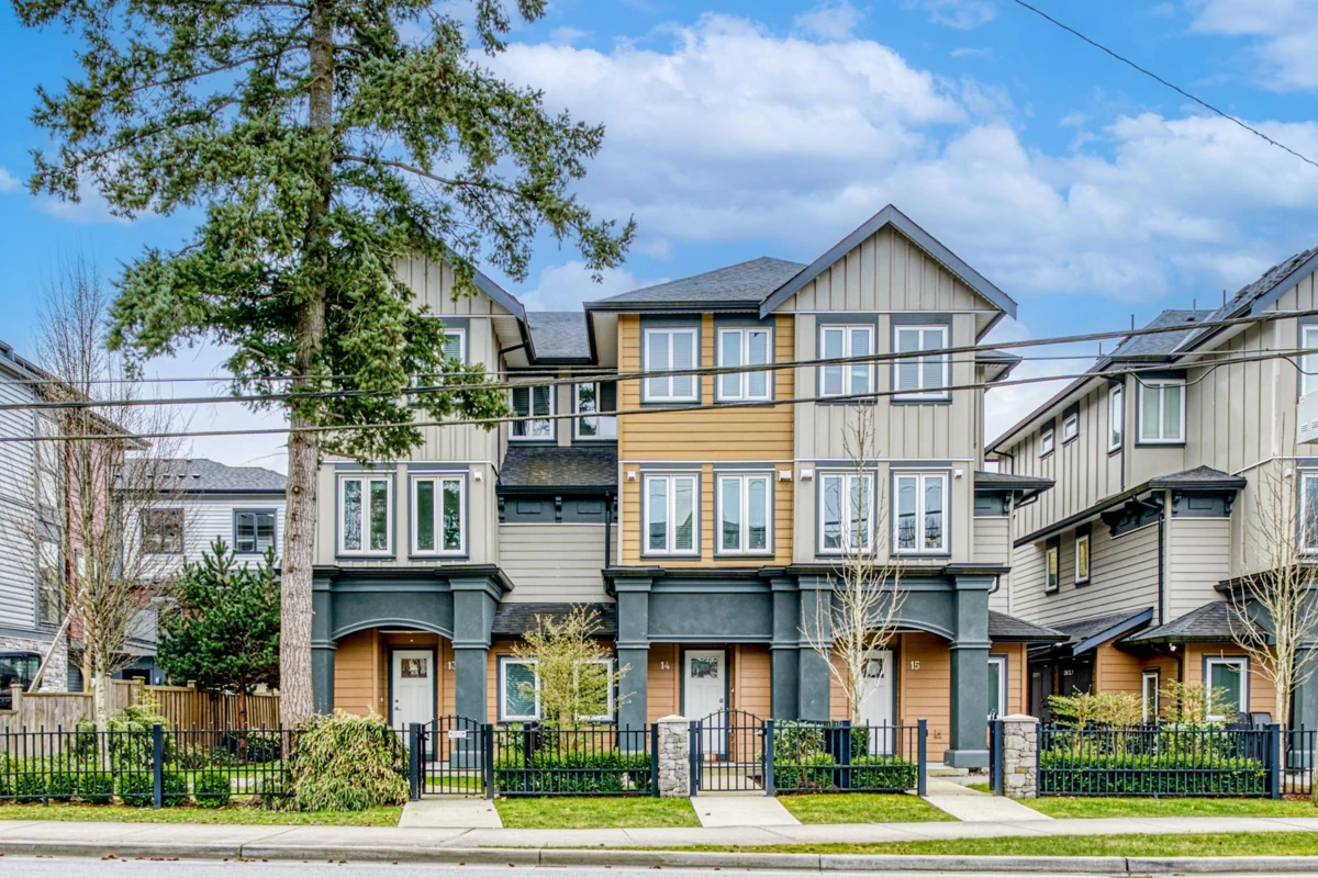 Exterior Rear Photo of 13 9800 Granville Avenue, Richmond, BC