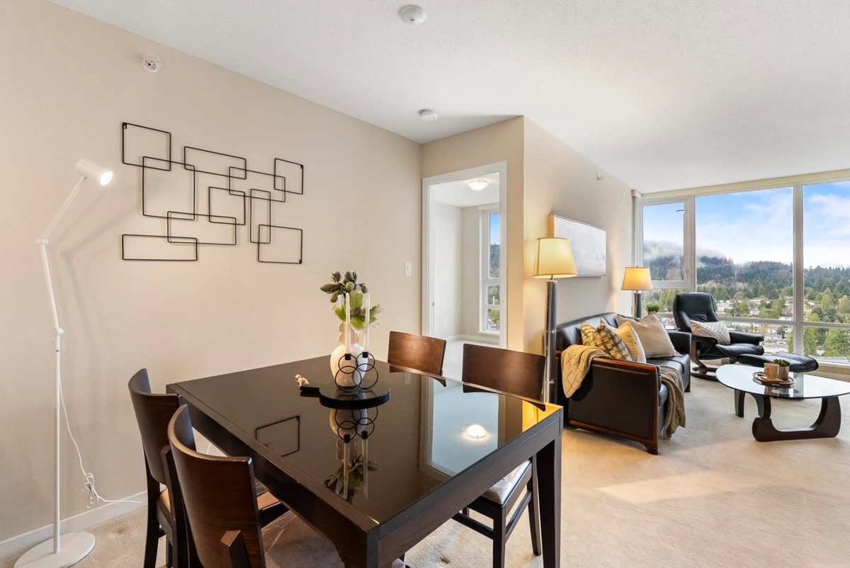 Dining Area Photo of 2706 9868 Cameron Street, Burnaby, BC