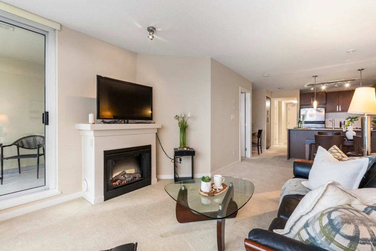 Living Room Photo of 2706 9868 Cameron Street, Burnaby, BC
