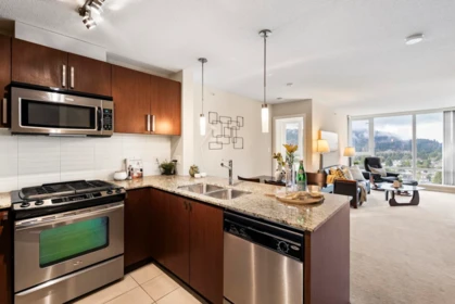 Breakfast Nook Photo of 2706 9868 Cameron Street, Burnaby, BC