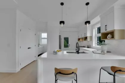 Kitchen Island Photo of 8 7540 Briskham Street, Mission, BC