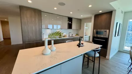 Kitchen Island Photo of 701 6833 Pearson Way, Richmond, BC