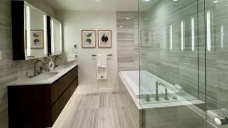 Primary Bathroom Photo of 701 6833 Pearson Way, Richmond, BC