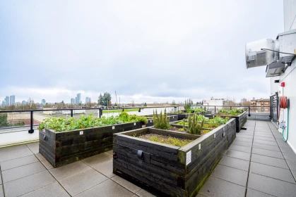 Aerial View of 506 4477 Hastings Street, Burnaby, BC