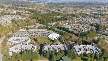 Aerial View of 212 1428 Parkway Boulevard, Coquitlam, BC