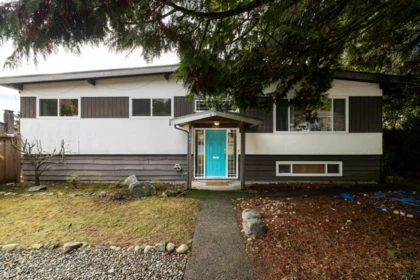 Aerial View of 2041 Tompkins Crescent, North Vancouver, BC