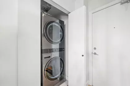 Laundry Room Photo of 2110 1788 Gilmore Avenue, Burnaby, BC