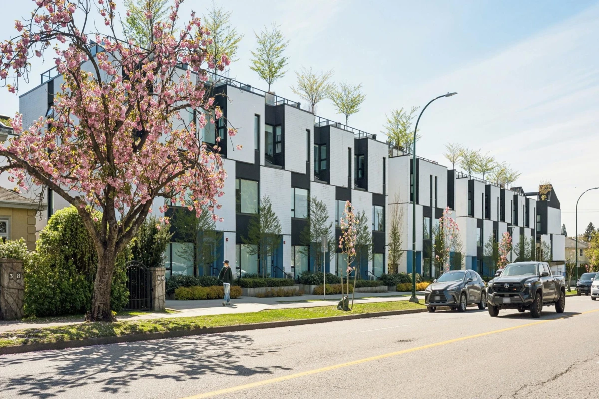 Exterior Rear Photo of 211 90 King Edward Avenue, Vancouver, BC