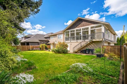 Aerial View of 735 Schoolhouse Street, Coquitlam, BC
