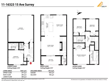 Entry Foyer Photo of 11 16323 15 Avenue, Surrey, BC