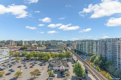 Aerial View of 1602 5580 No. 3 Road, Richmond, BC
