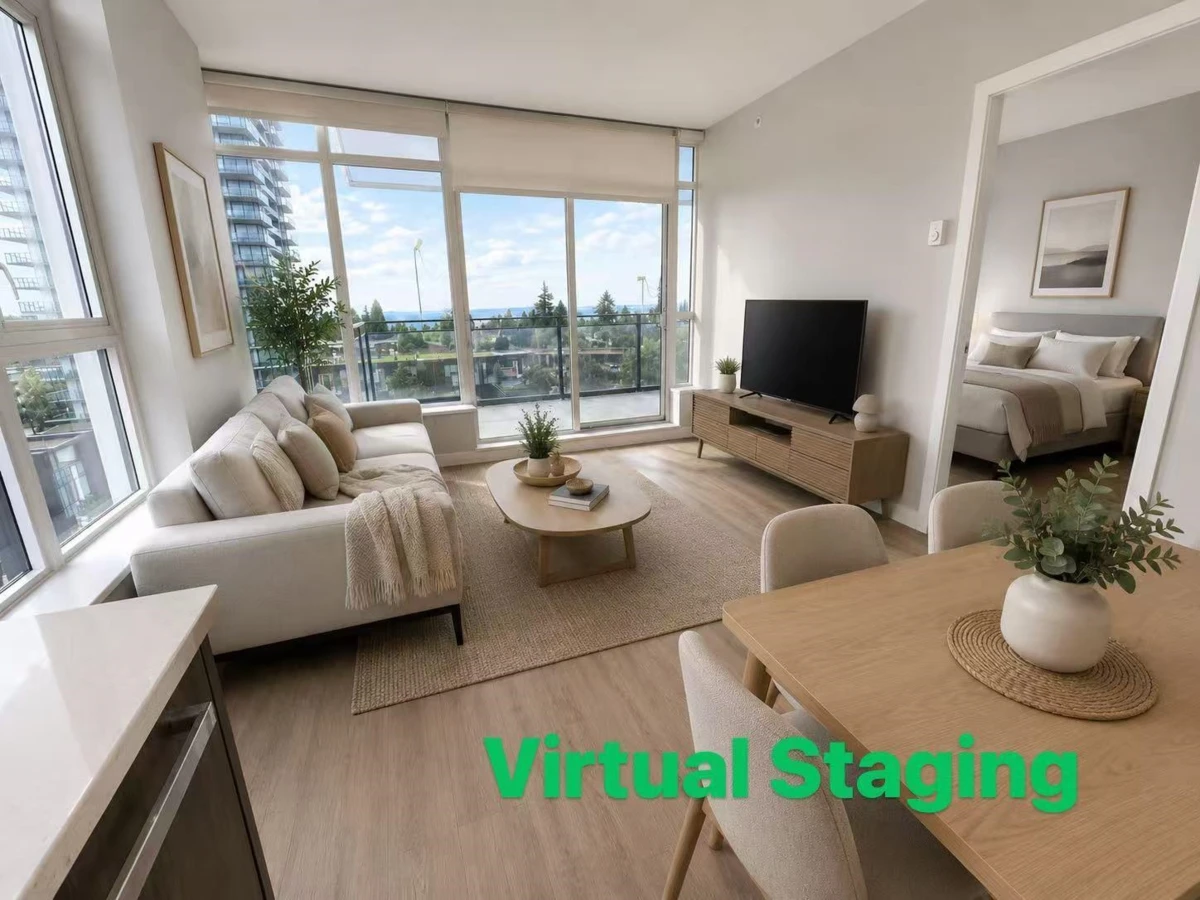 Dining Area Photo of 908 4900 Lennox Lane, Burnaby, BC