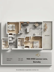 Hot Tub / Spa Photo of 908 4900 Lennox Lane, Burnaby, BC