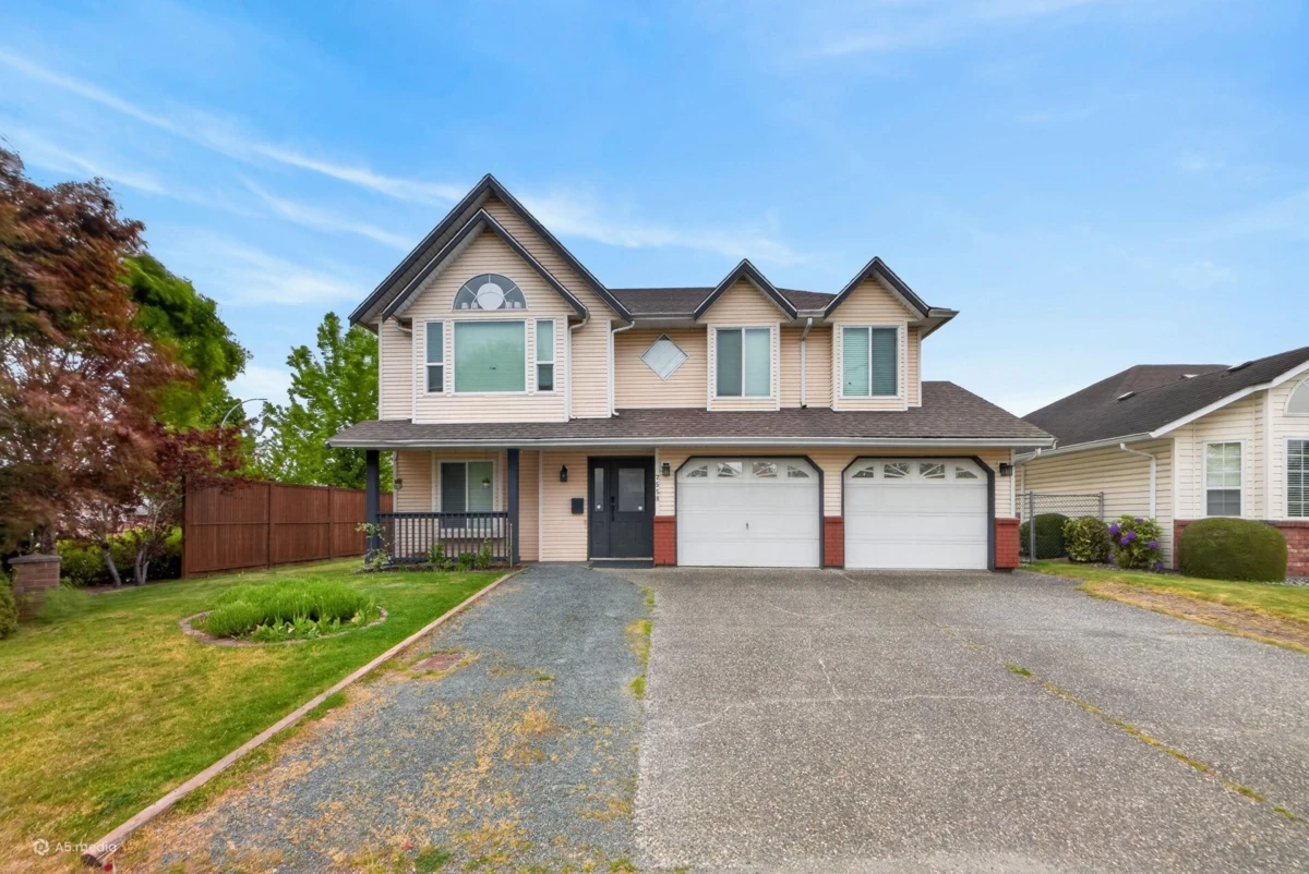 Exterior Rear Photo of 7558 Garnet Drive, Chilliwack, BC