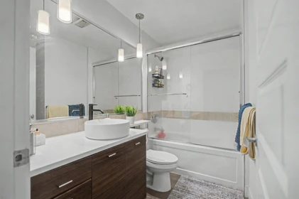Powder Room Photo of 100 6299 144 Street, Surrey, BC