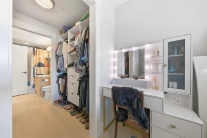 Walk-In Closet Photo of 204 22265 Dewdney Trunk Road, Maple Ridge, BC