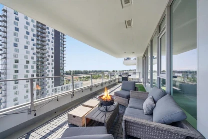 Outdoor Deck Photo of 1002 3438 Sawmill Crescent, Vancouver, BC