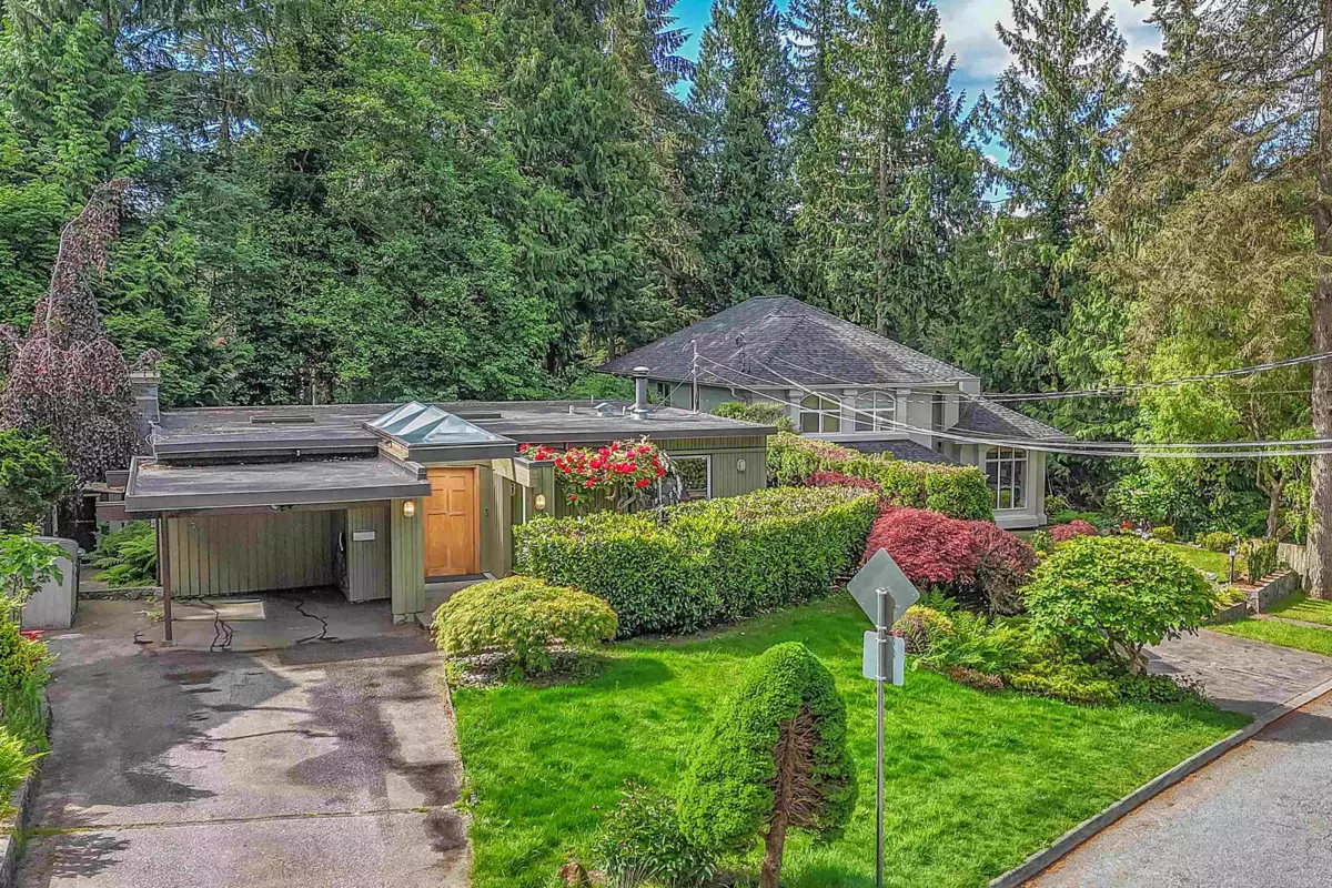 Exterior Rear Photo of 977 Belvedere Drive, North Vancouver, BC