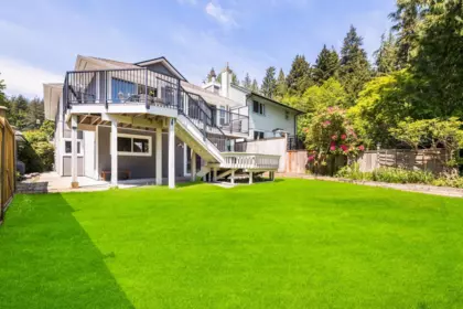 Aerial View of 3985 Frames Place, North Vancouver, BC