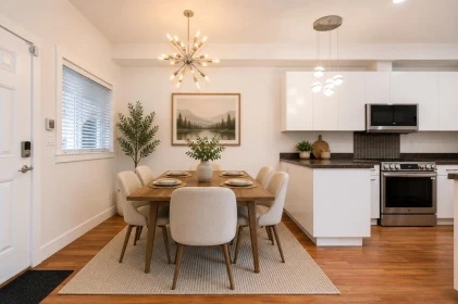 Kitchen Island Photo of D3 19319 72 Avenue, Surrey, BC