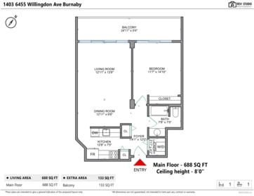 Playground / Recreational Area Near 1403 6455 Willingdon Avenue, Burnaby, BC