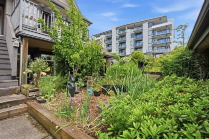 Aerial View of 203 W 6th Street, North Vancouver, BC
