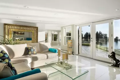 Aerial View of 5530 Parthenon Place, West Vancouver, BC