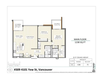 Mudroom Photo of 309 4101 Yew Street, Vancouver, BC