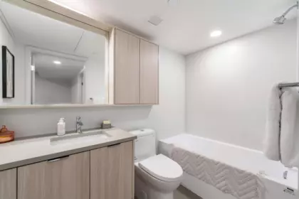 Powder Room Photo of 2421 Grant Street, Vancouver, BC