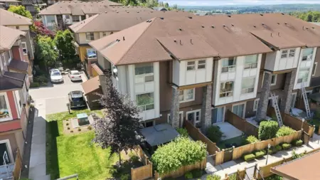 Aerial View of 22 10480 248 Street, Maple Ridge, BC