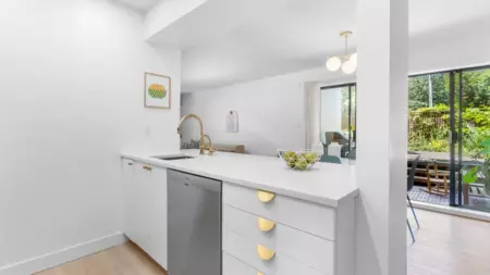 Powder Room Photo of 115 1945 Woodway Place, Burnaby, BC