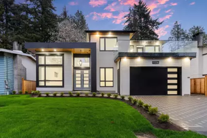 Aerial View of 9336 119a Street, Delta, BC