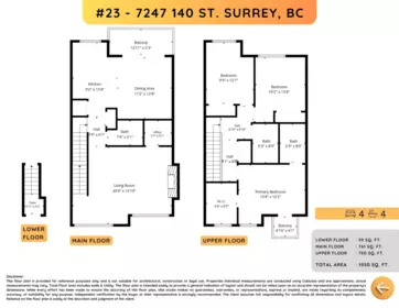 Hallway Photo of 23 7247 140 Street, Surrey, BC