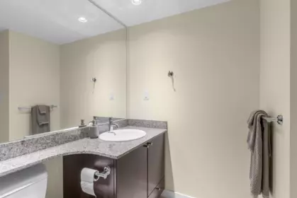 Guest Bathroom Photo of 1202 660 Nootka Way, Port Moody, BC
