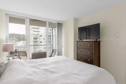 Primary Bedroom Photo of 1202 660 Nootka Way, Port Moody, BC