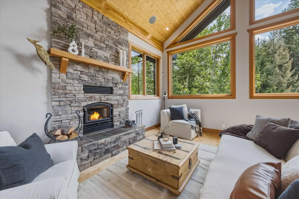 Living Room Photo of 8633 Forest Ridge Drive, Whistler, BC