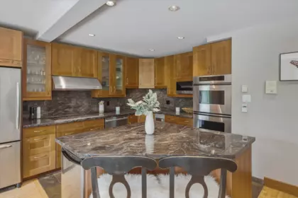 Kitchen Island Photo of 8633 Forest Ridge Drive, Whistler, BC